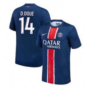 Billiga Paris Saint-Germain Desire Doue #14 Hemmatröja 2024-25 Kortärmad